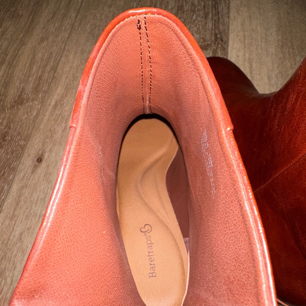 Brown leather Ankle Boots - Picture 7 of 9